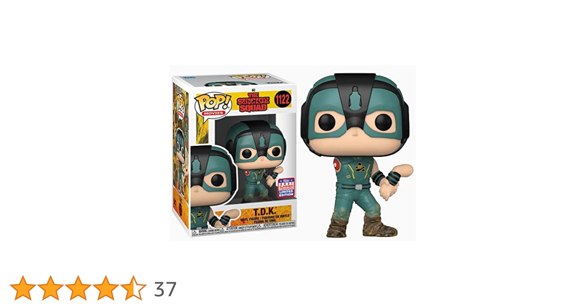 Funko Pop! The Suicide Squad - T.D.K. Vinyl Figure : Amazon